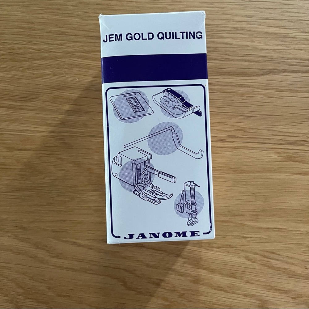 Janome Jem Gold Presser Foot - New